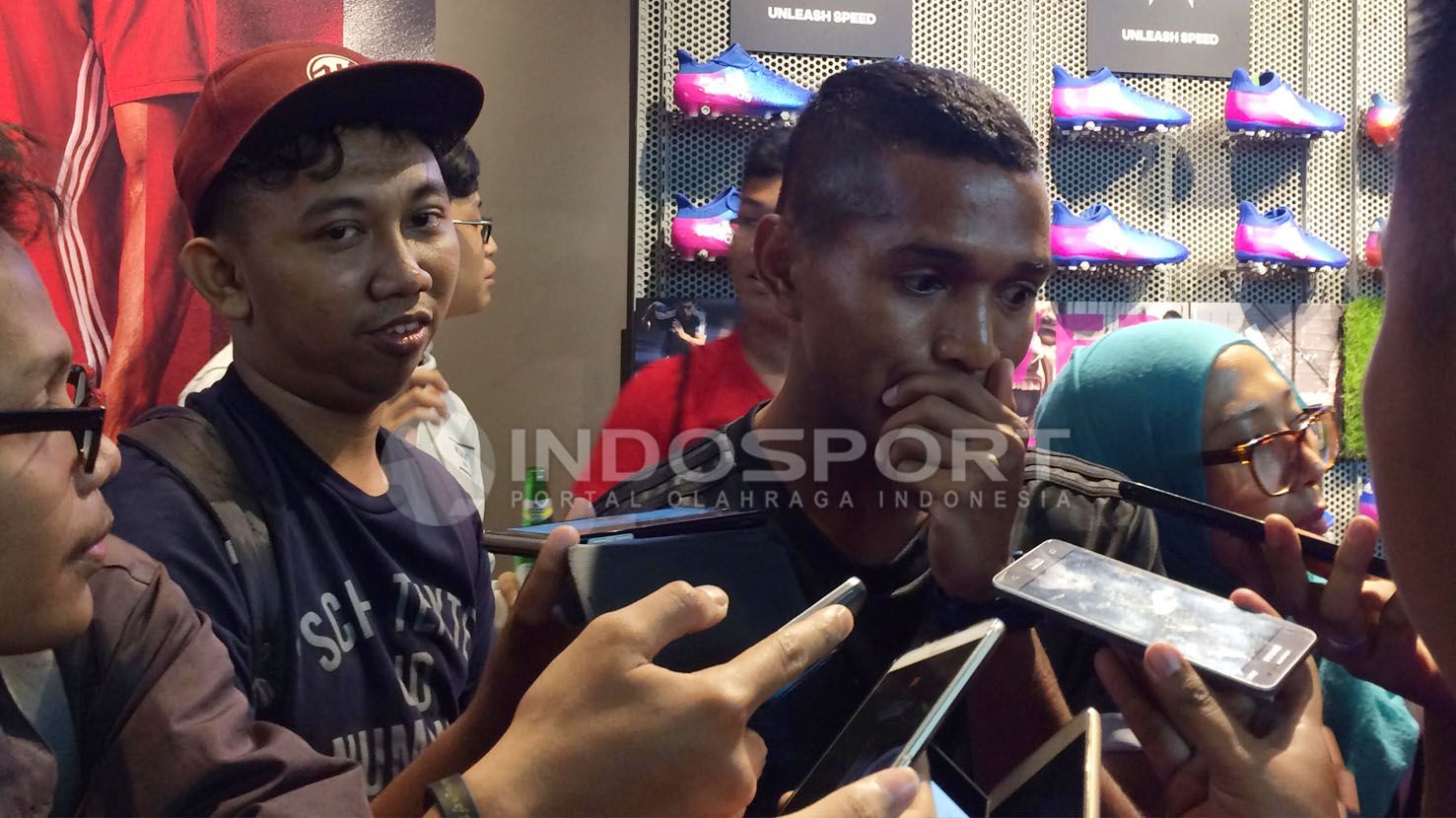 Penggawa andalan PS TNI, Abduh Lestaluhu. Copyright: &copy; Lanjar Wirartri/Indosport